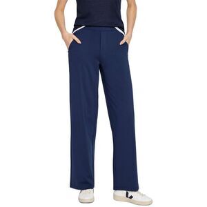 Nic+Zoe Womens Active Wide-Leg Pant, Blue